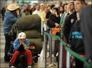 Just left for LAX