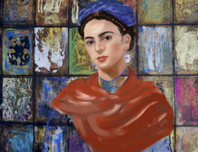 Frida inspired from photo
